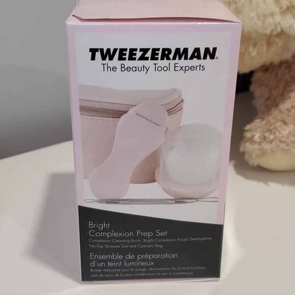 BNIB Tweezerman Bright Complexion Prep Set - Picture 6 of 7